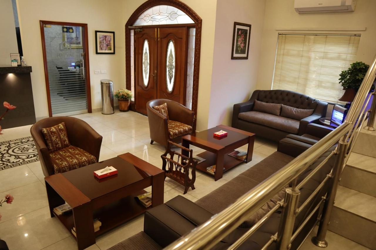 Hayyat Luxury Hotel Suites لاهور المظهر الخارجي الصورة
